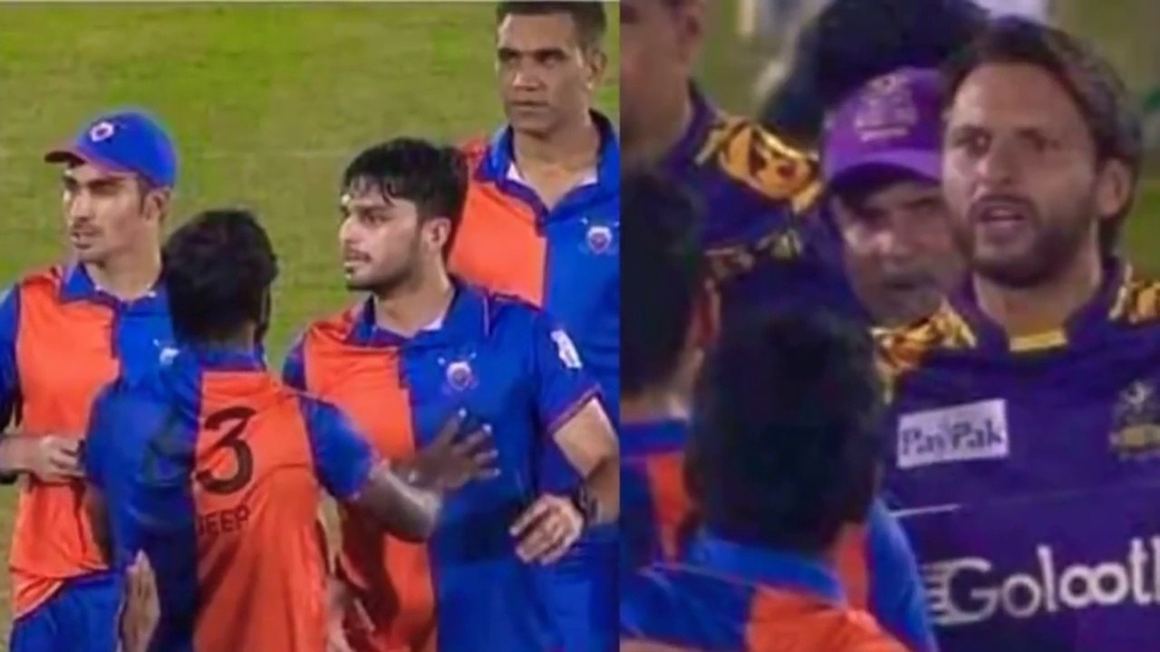 Afridi Reaction After Amir and Naveen Fight #LPL2020 - cricket highlights