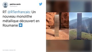 Après l'Utah, un nouveau monolithe retrouvé en Roumanie