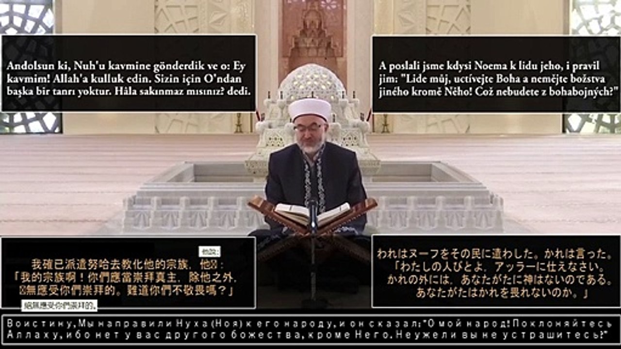 Mü’minûn Suresi Okunuşu Ve Beş Dilde Anlamı _ Hasan Kara Hoca