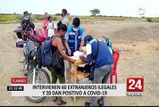Tumbes: intervienen a 60 extranjeros que ingresaron de forma irregular al Perú