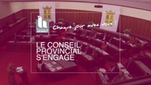 Conseil provincial : vote du budget !