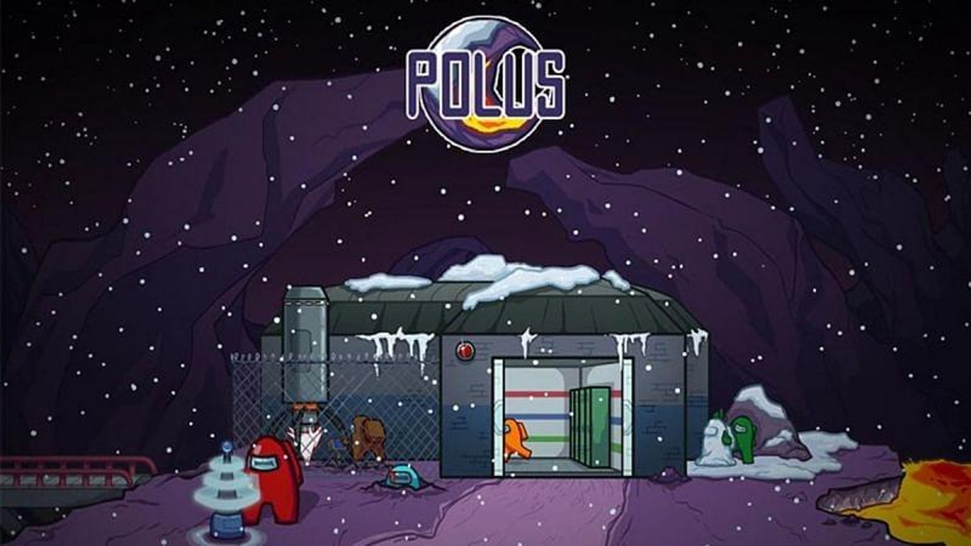 ⁣Among Us: Polus Map Guide
