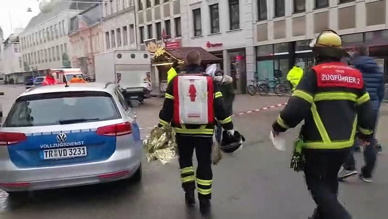 Une voiture fonce sur des passants dans la ville de Trèves, en Allemagne : au moins 2 morts