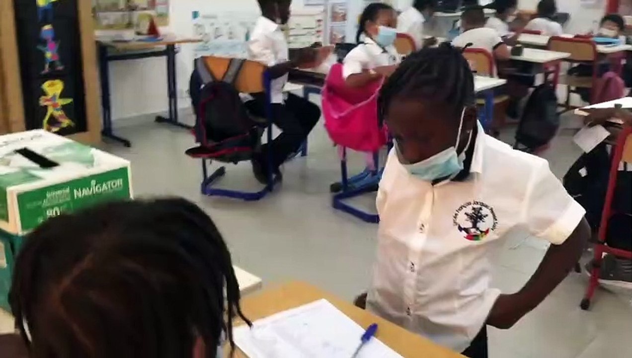 Élection des délégués de classe en CE1 à Saly