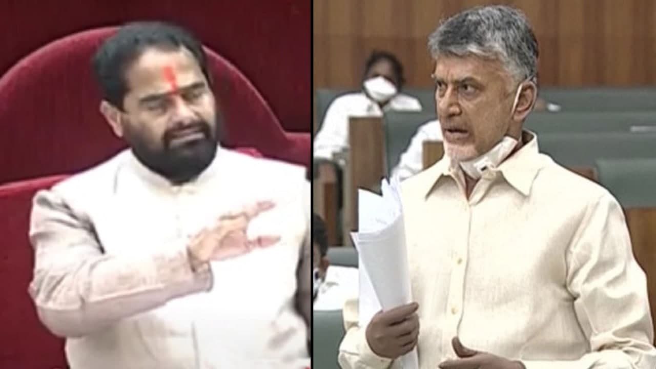Ap Assembly Sessions : Speaker Vs TDP Chief Chandrababu Naidu