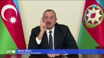 Bandera de Azerbaiyán ondea en Lachín, distrito devuelto por Armenia tras acuerdos de paz