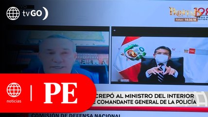 Urresti increpó al Ministro del Interior por la designación de nuevo Comandante | Primera Edición