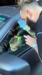 Toddler Locked in Maserati