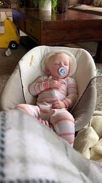 Sleeping Girl Wakes for Cookies
