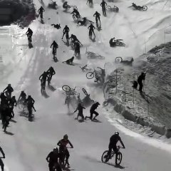 V T T sur le glacier des deux Alpes