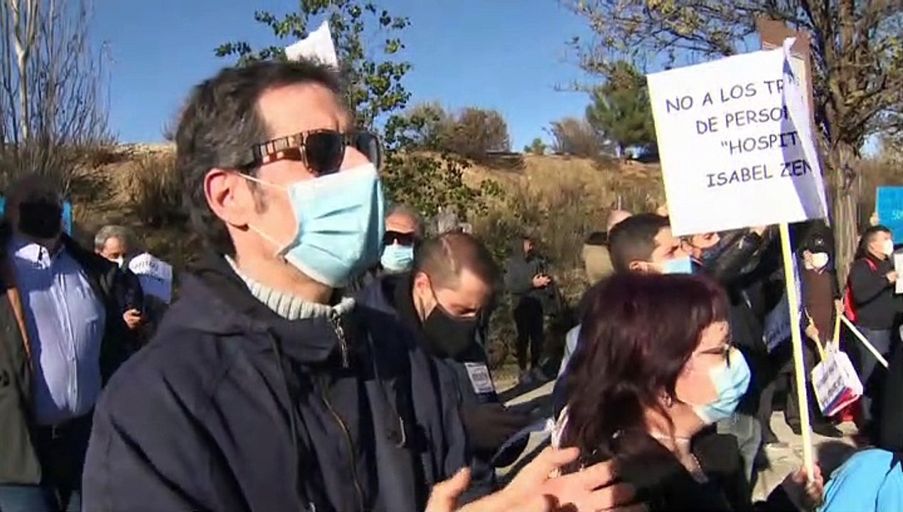 Así han sido las protestas de los sanitarios po...