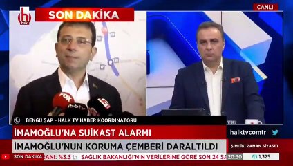 İstanbul'da Ekrem İmamoğlu'na suikast alarmı verildi!