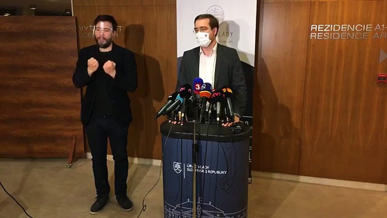 ZÁZNAM: Brífing ministra zdravotníctva M. Krajčího