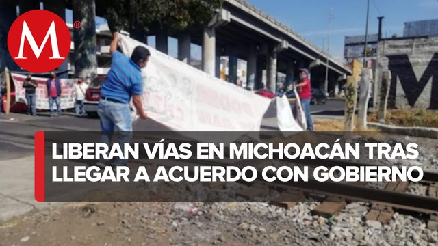 Tras 59 días de bloqueos, ferrocarriles en Michoacán reactivan circulación