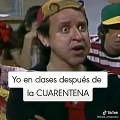 En Clase Después de Terminar la Cuarentena