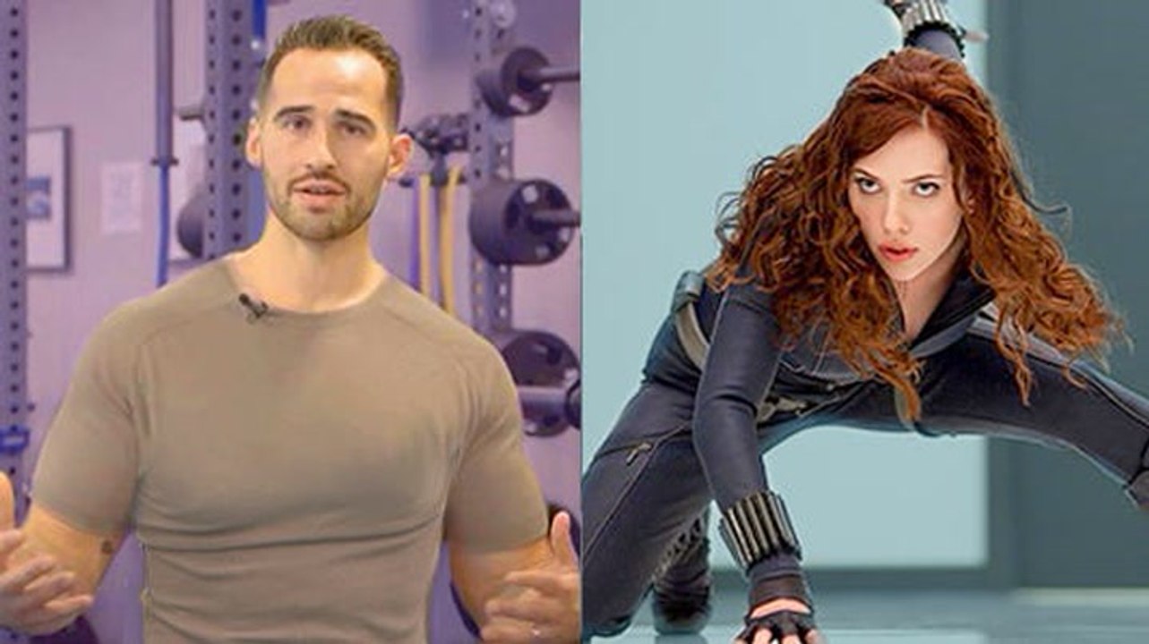 How Scarlett Johansson gets into shape for her role as Black Widow in Marvel films