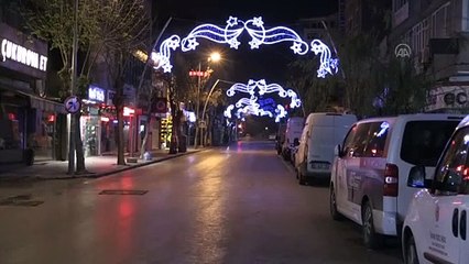 NİĞDE - Sokağa çıkma kısıtlamasına uyuluyor