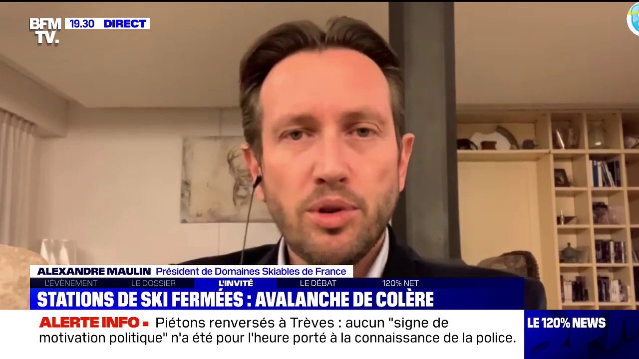 Fermeture des stations de ski: le président de Domaines skiables de France ne "comprend pas en quoi le ski est un problème"
