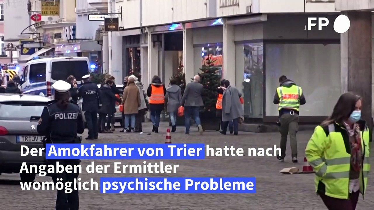Amokfahrer von Trier hatte wohl psychische Probleme