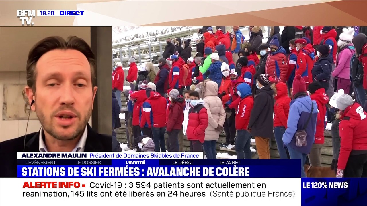 Alexandre Maulin : "On veut savoir pourquoi aujourd'hui on nous interdit d'ouvrir alors que les Français peuvent aller à la mer pour Noël" - 01/12