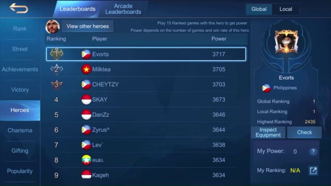 Top Global Khaleed - CHEYTZY  Gameplay - Mobile Legends Bang Bang (MLBB)  Season 18