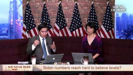 Biden numbers reach hard to believe levels?