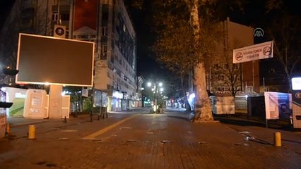 KÜTAHYA - Sokağa çıkma kısıtlaması