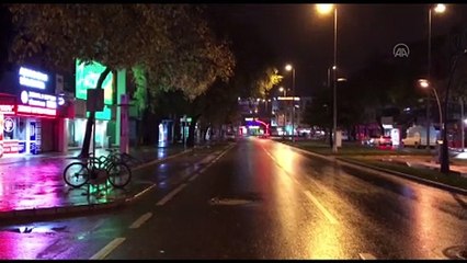 SAKARYA - Sokağa çıkma kısıtlaması