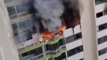 경기도 군포시 아파트 화재로 4명 사망...