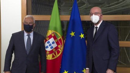 Download Video: Charles Michel y António Costa se reúnen en Bruselas