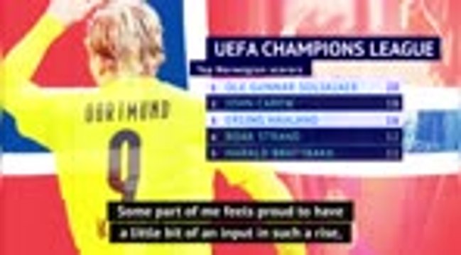 Haaland will beat my Champions League record very quickly! - Solskjaer