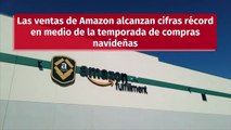 Las ventas de Amazon alcanzan cifras récord en medio de la temporada de compras navideñas