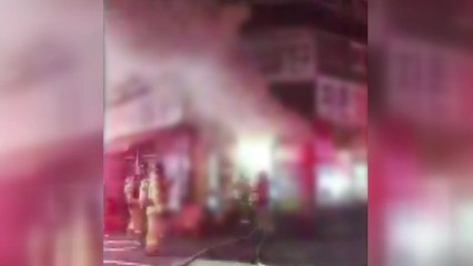 대전 고시원 건물에서 불...1명 부상·8명 구조 / YTN