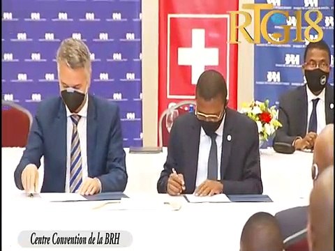 Bank santral siyen yon akò ak anbasad Suisse nan kad yon pwogram agrikilti