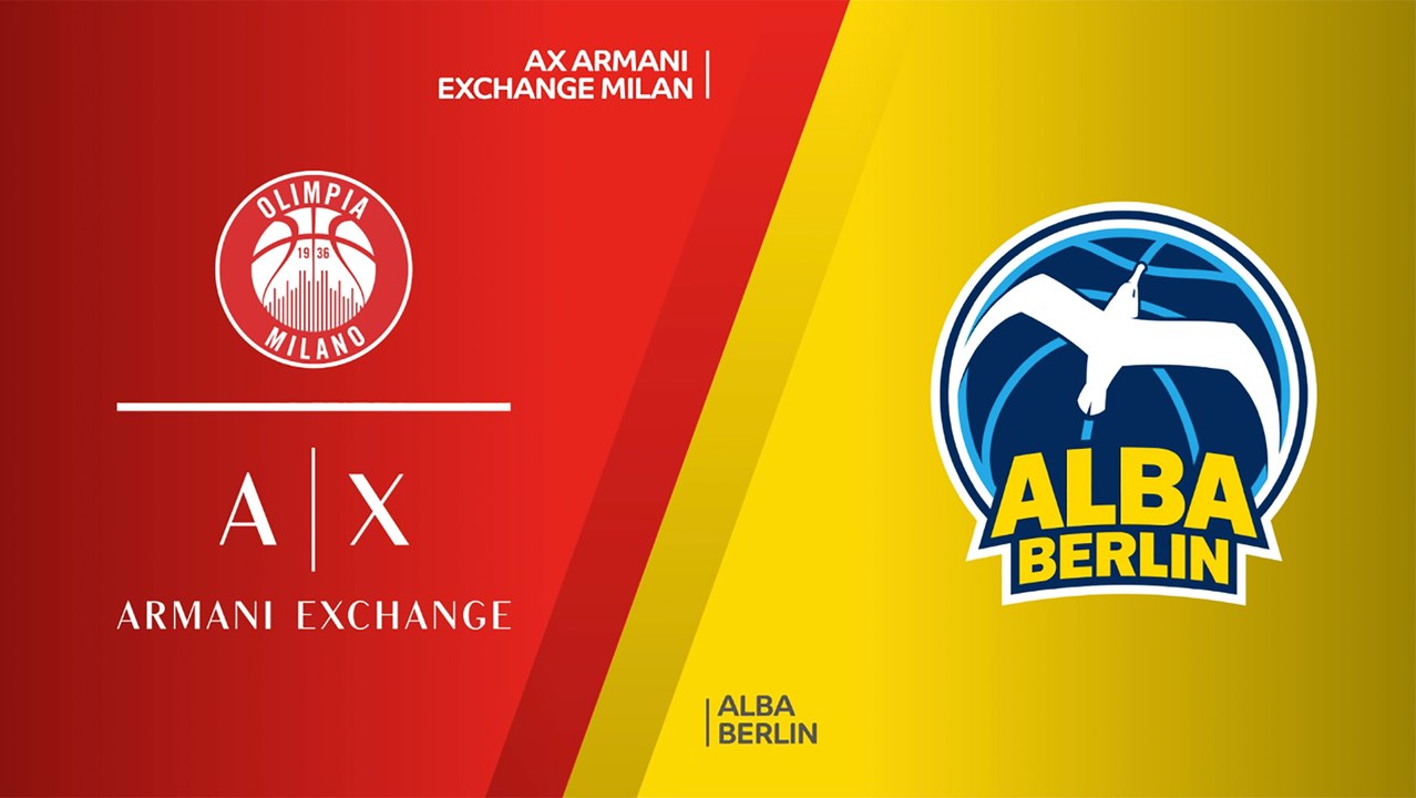 AX Armani Exchange Milan - ALBA Berlin Highlights | Turkish Airlines EuroLeague, RS Round 6