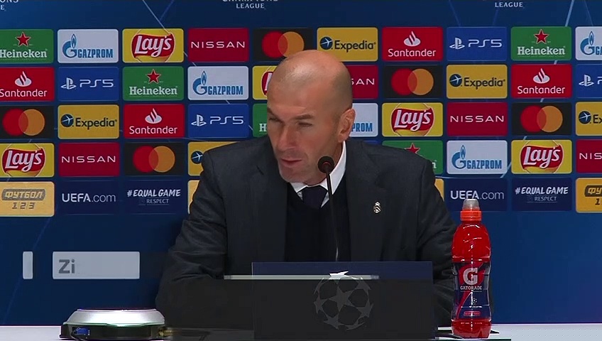 'I'm not going to resign' Zidane after Shakhtar defeat