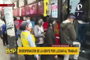 Metropolitano: ATU contrata buses para transportar a usuarios varados en E. Naranjal