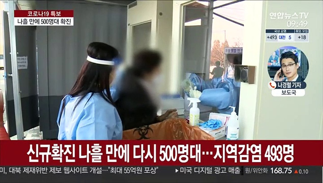 신규 확진 511명…나흘 만에 다시 500명대