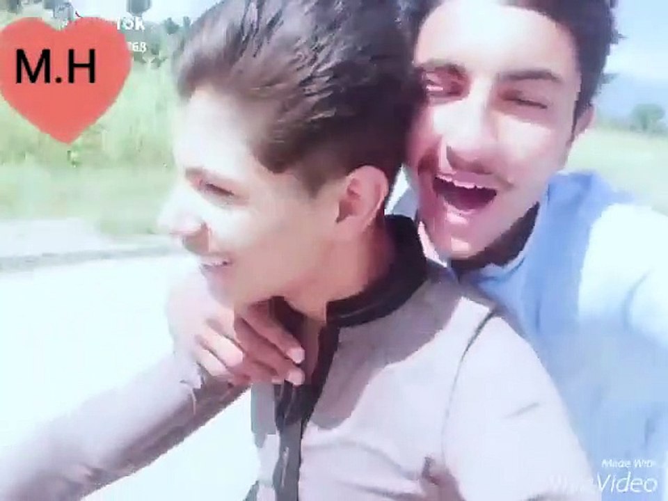 Boy Kissing