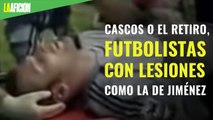 Fuertes golpes que marcaron a futbolistas como Raúl Jiménez