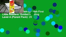 Full version  English-Spanish First Little Readers: Guided Reading Level A (Parent Pack): 25