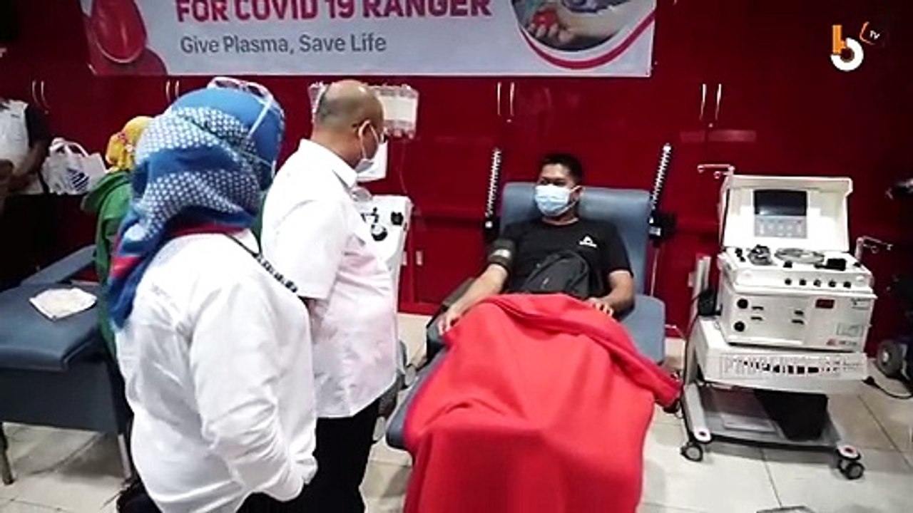 SURABAYA - STOK PLASMA DARAH KOSONG PMI SURABAYA GALAKKAN DONOR PLASMA DARAH