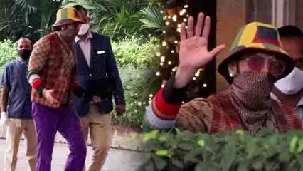 Ranveer Singh arrived at Taj Hotel Colaba | FilmiBeat