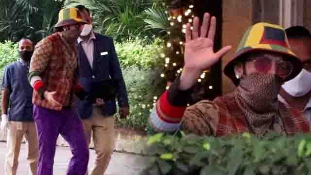 Ranveer Singh arrived at Taj Hotel Colaba | FilmiBeat