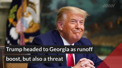 Trump headed to Georgia as runoff boost, but also a threat, and other top stories in general news from December 02, 2020.