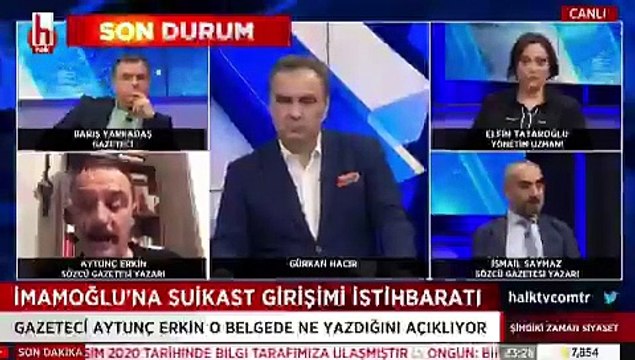 Aytunç Erkin, Emniyetten İBB’ye giden uyarı belgesini okudu