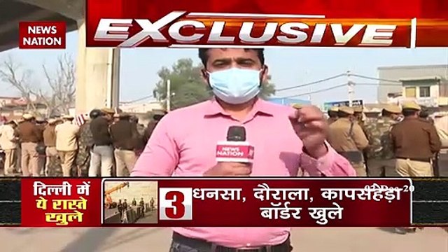 Farmers' Protest Day 7: Akshardham-Noida road has been blocked