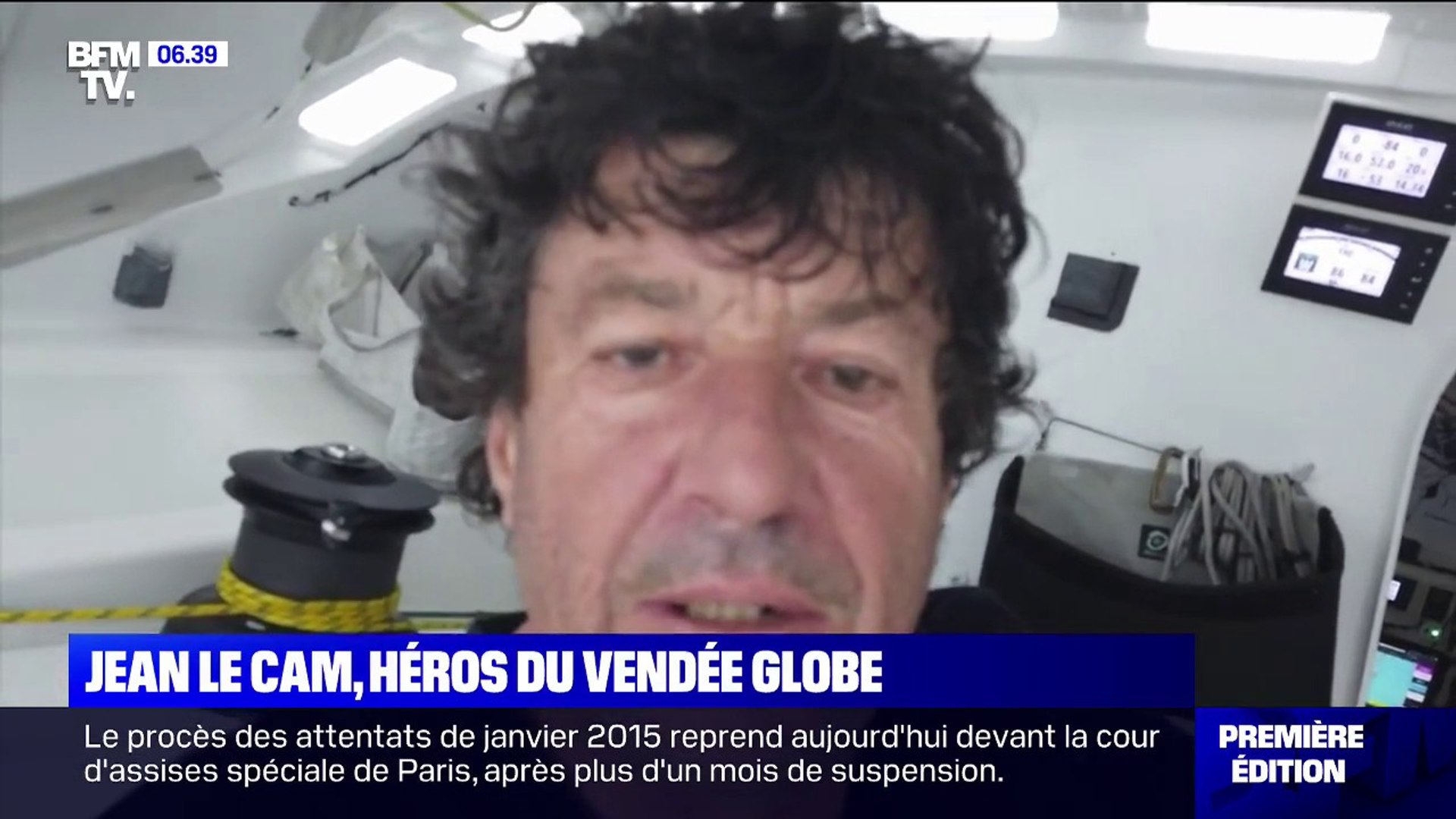 Jean Le Cam Doyen Et Heros Du Vendee Globe Video Dailymotion