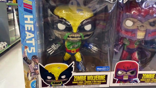 Marvel 10 inch zombie hulk , wolverine , magneto , deadpool Funko pop Walmart exclusive