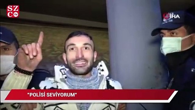 Polisi seviyorum dedi, 3 bin 186 TL para cezası yedi
